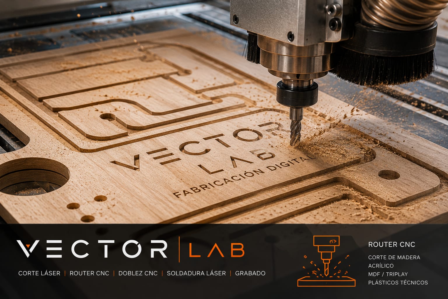 Corte Router CNC